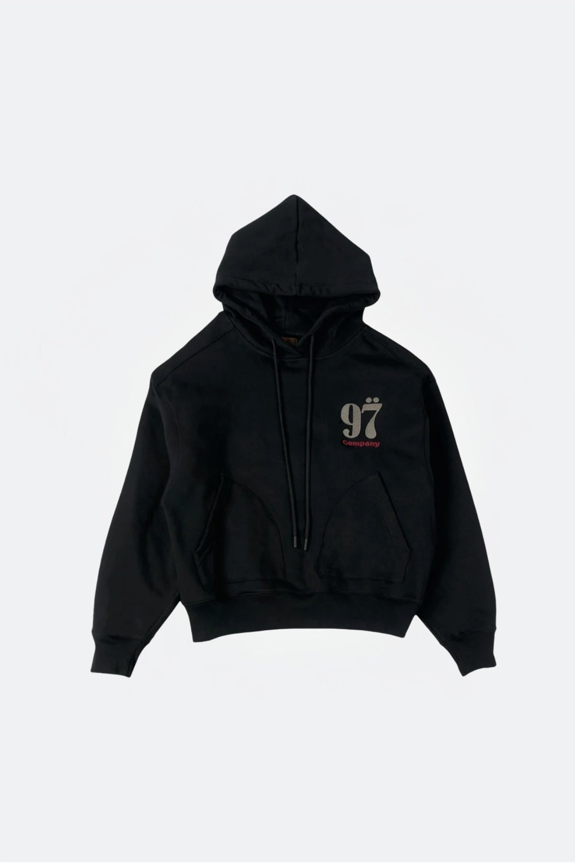 1997SHELL STOCK LOGO HOODIE/ BLACK - GROGROCERY