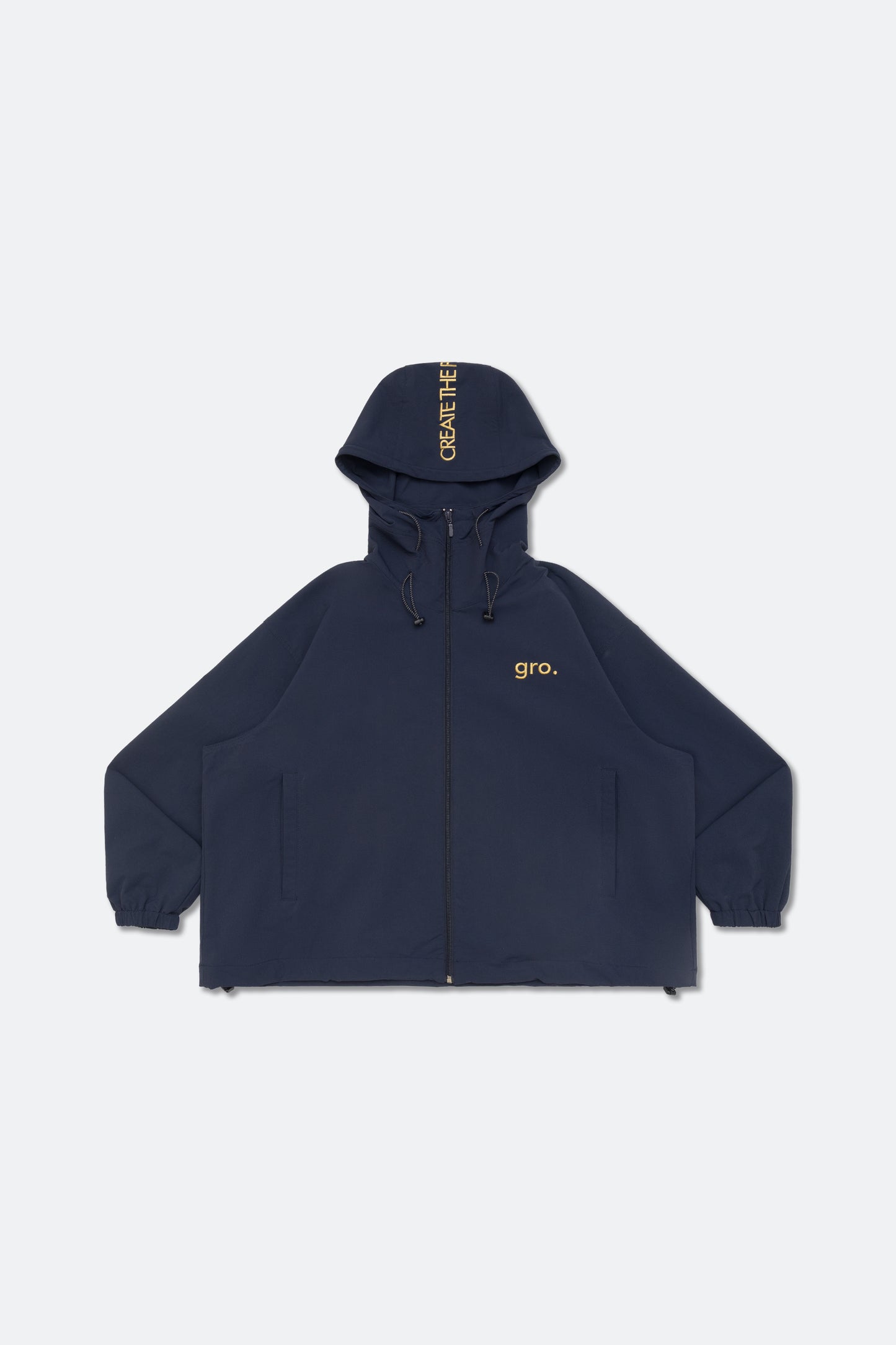 gro. by DM LIGHTWEIGHT PARKA JACKET/ NAVY