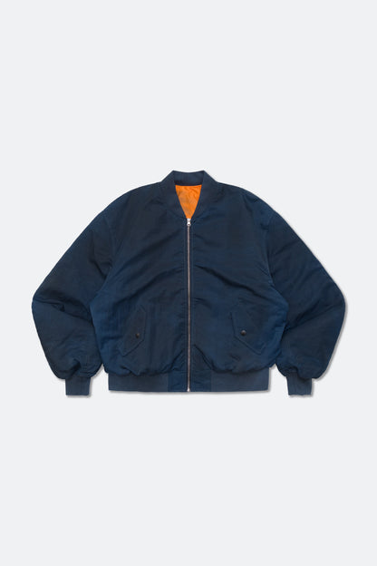 GROCERY WASHED MA-1 BOMBER JACKET/ DIRTY NAVY