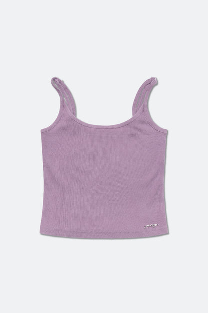 GROCERY WASHED CAMISOLE TANK TOP/ FADED PURPLE