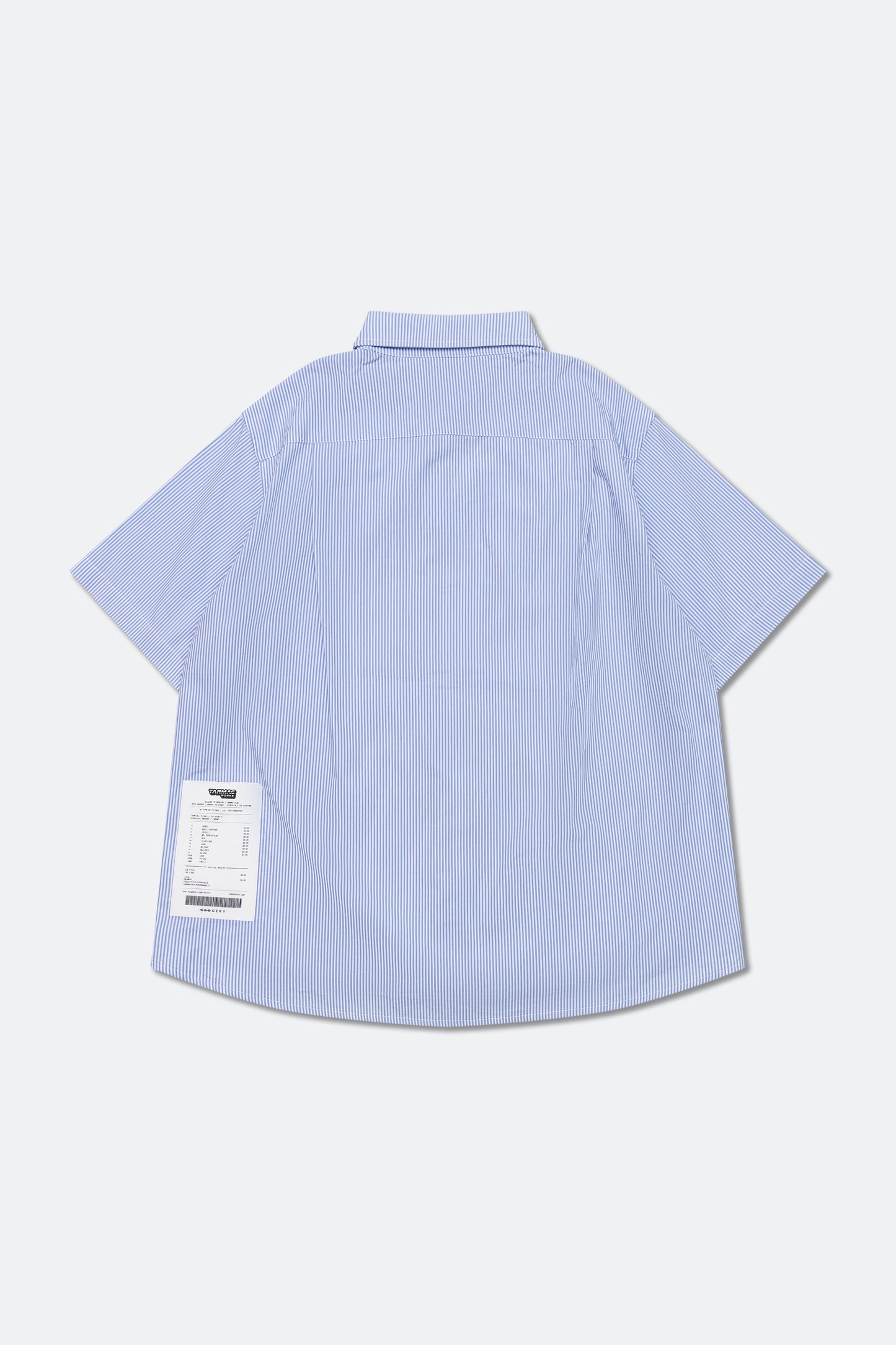 GROCERY | TARMAC | TOY STORY BUZZ & ALIENS STRIPE SHORT SLEEVE SHIRT/ BLUE