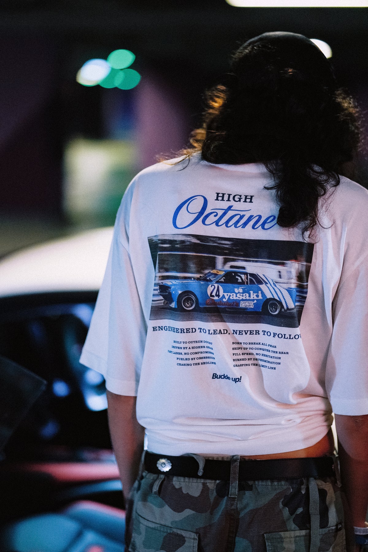 Yasaki High Octane Tee/ White