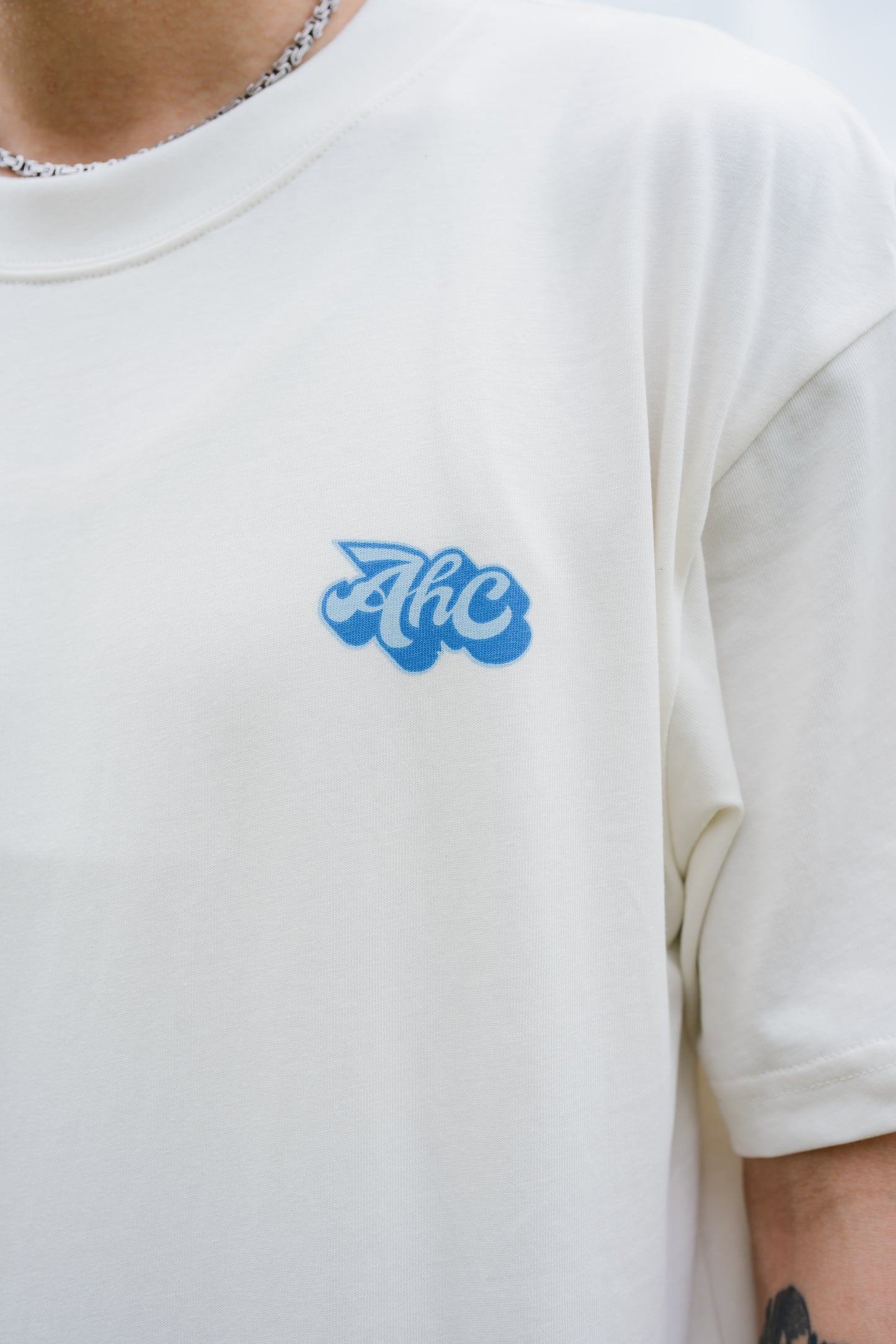 Aim Higher Club Everyday on Purpose Unisex Graphic Tee/ Cream
