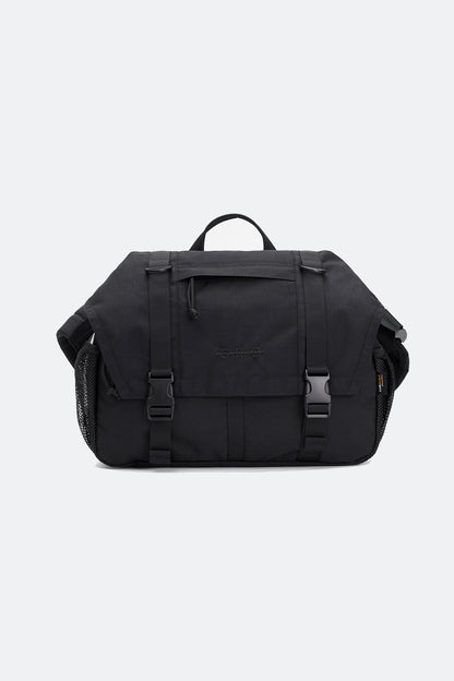 GROCERY CORDURA CROSS BODY MESSENGER BAG/ BLACK