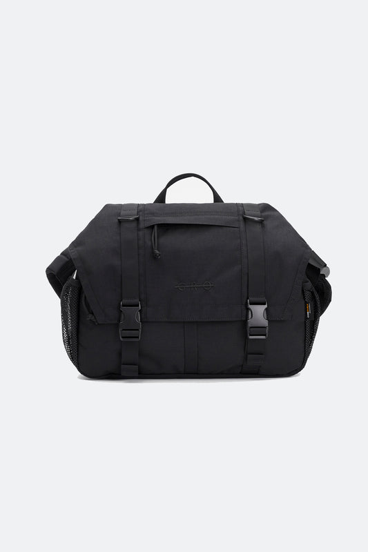 GROCERY CORDURA CROSS BODY MESSENGER BAG/ BLACK