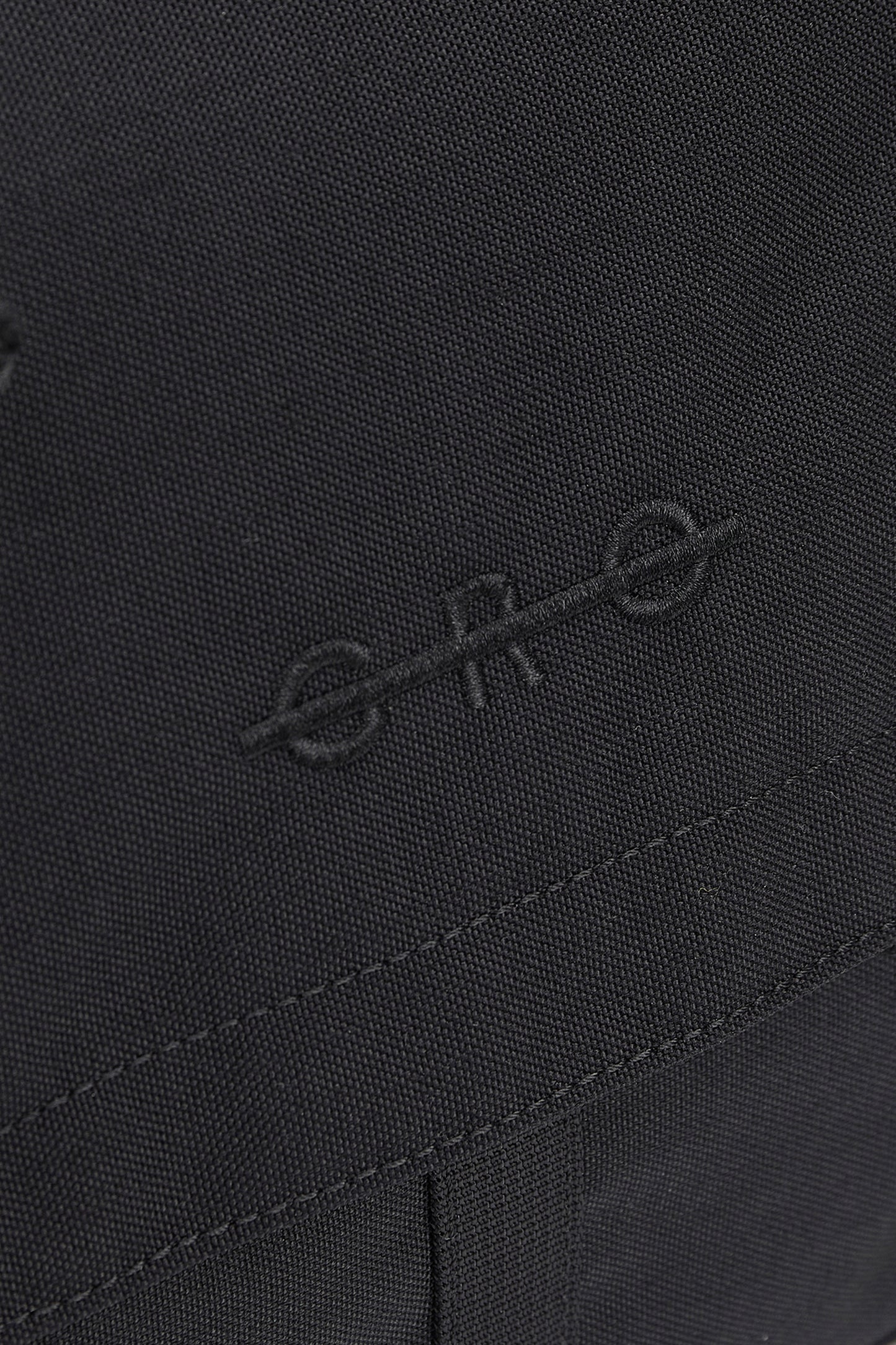 GROCERY CORDURA CROSS BODY MESSENGER BAG/ BLACK