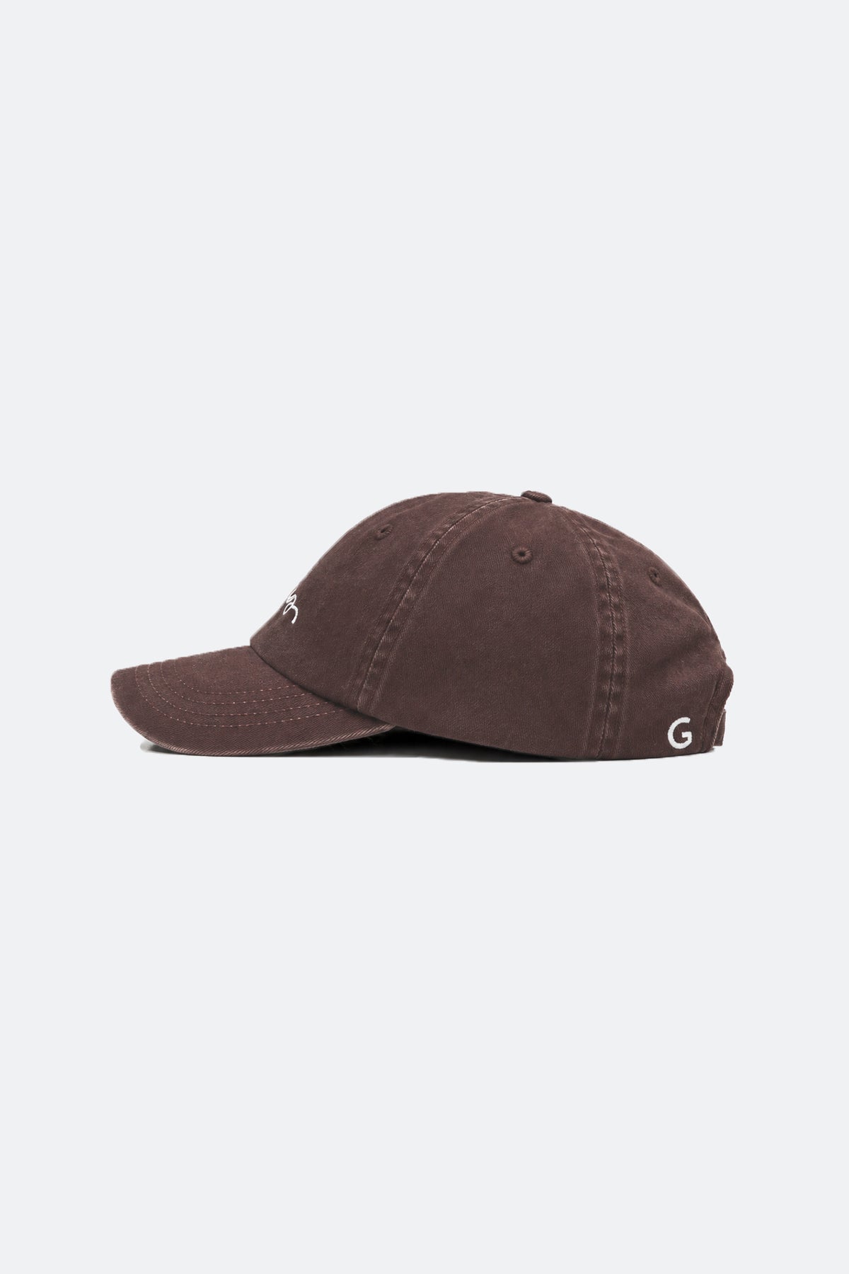 GROCERY X CUMA CAFE WASHED LOGO CAP/ BROWN