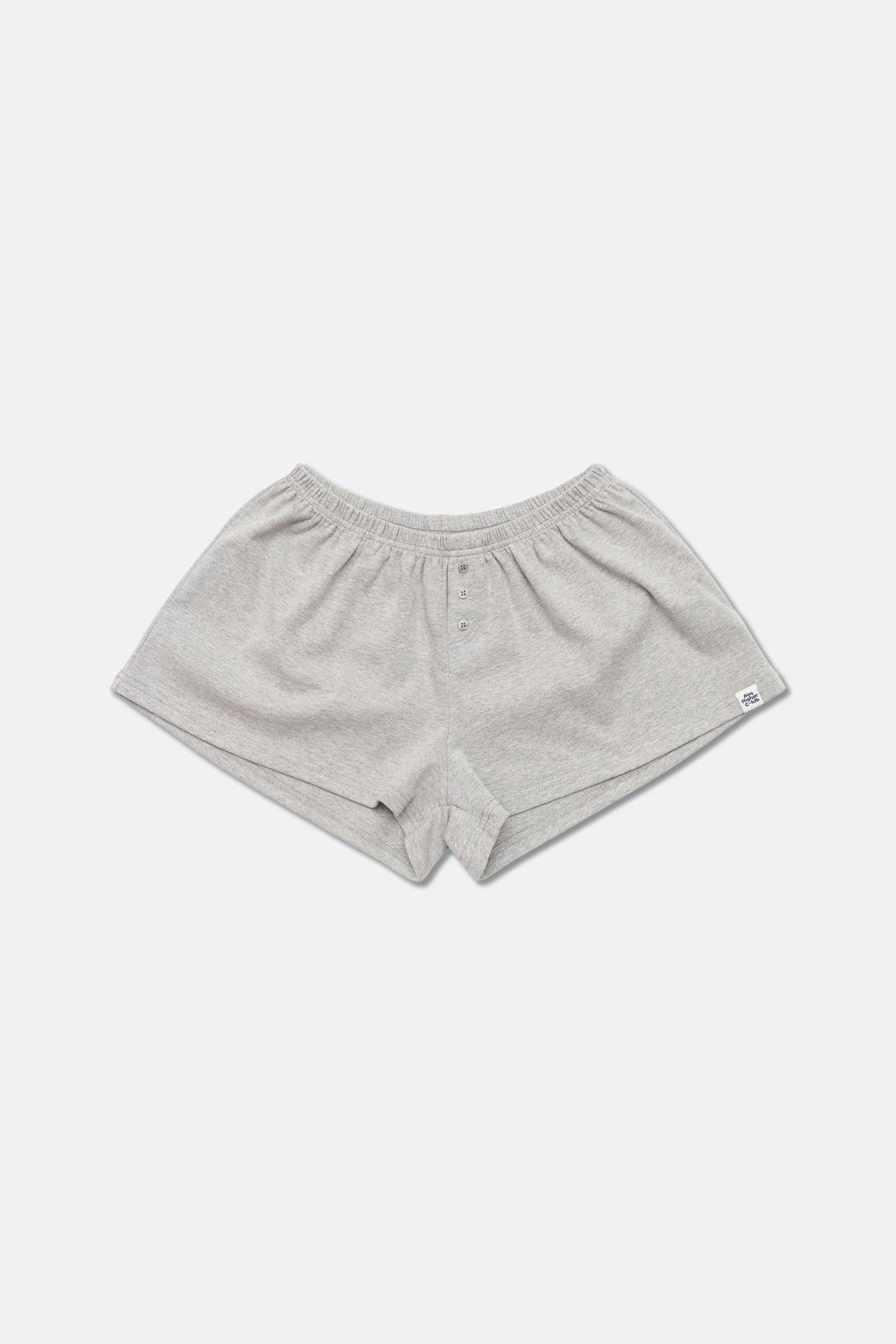 Aim Higher Club Essential Flare Mini Shorts/ Flecking Grey