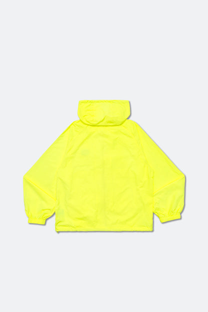 GROCERY PACKABLE NYLON WINDBREAKER/ NEON YELLOW