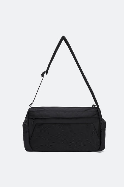 GROCERY CORDURA MULTI POCKET MESSENGER BAG/ BLACK