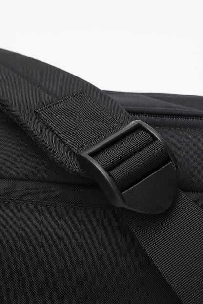GROCERY CORDURA MULTI POCKET MESSENGER BAG/ BLACK