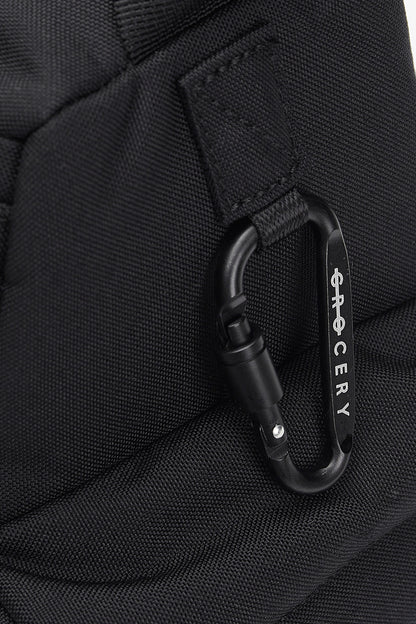 GROCERY CORDURA MULTI POCKET MESSENGER BAG/ BLACK