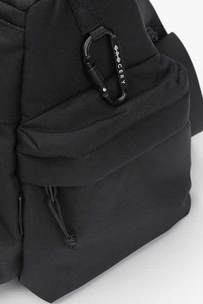 GROCERY CORDURA MULTI POCKET MESSENGER BAG/ BLACK