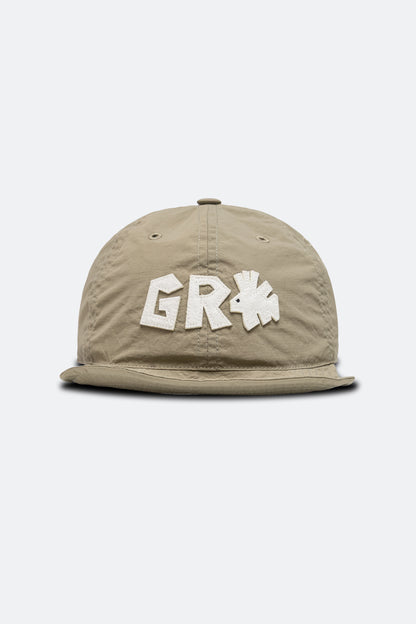 GROCERY x CLUB STUBBORN GEOMETRIC LION FISH CAP/ BEIGE