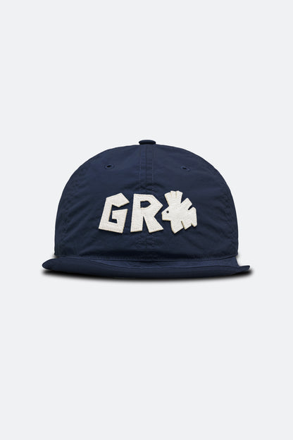 GROCERY x CLUB STUBBORN GEOMETRIC LION FISH CAP/ NAVY