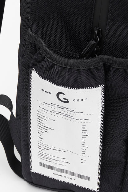 GROCERY CORDURA 32L DOUBLE POCKET DAYPACK/ BLACK