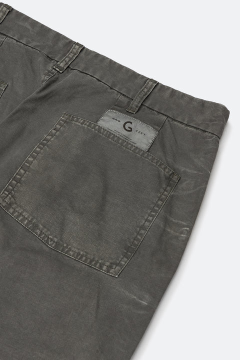 GROCERY FW23 PT-009 HEAVY WASHED WIDE CHINO/ WASHED OLIVE
