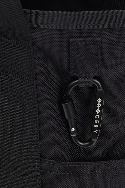 GROCERY CORDURA TOTE BAG/ BLACK