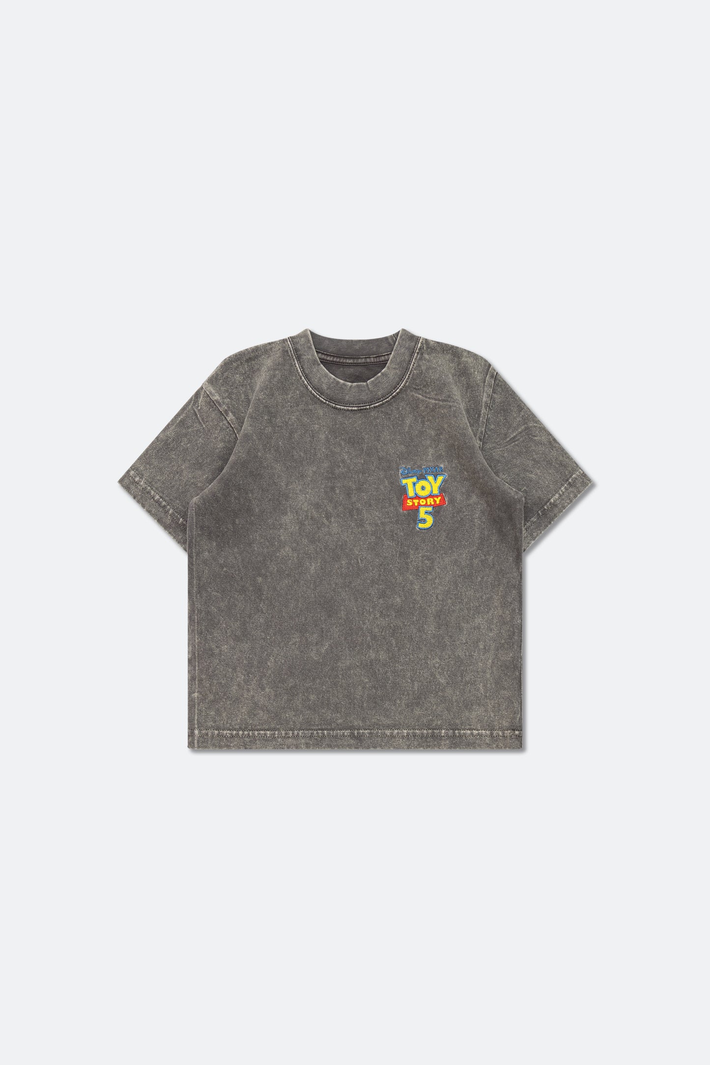 GROCERY | TARMAC | TOY STORY PONY RIDERS KIDS WASHED GRAPHIC TEE/ CHARCOAL