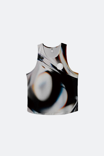 PARTICIPATION WHITE GLASS SINGLET