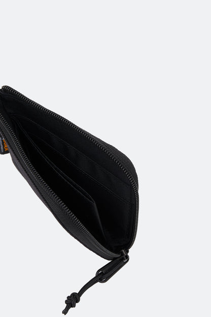 GROCERY CORDURA ZIP WALLET/ BLACK