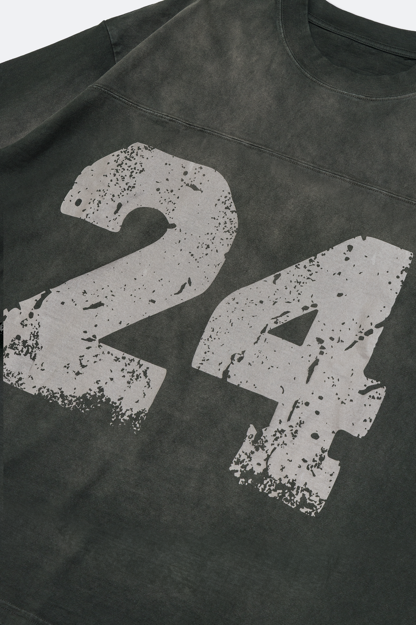 GROCERY WASHED 24 MID SLEEVE TEE/ WASHED GREEN