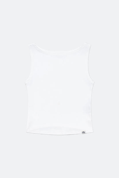 Aim Higher Club Essential Sleeveless Top / Off White