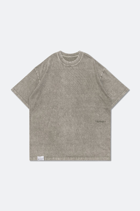 GROCERY SMALL LOGO WASHED TEE/ GREY OLIVE