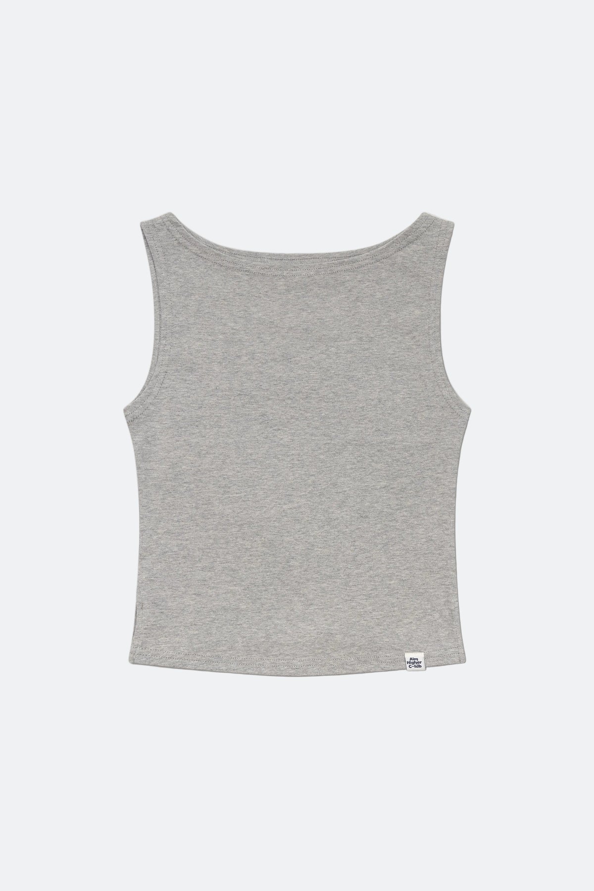 Aim Higher Club Essential Sleeveless Top / Flecking Grey