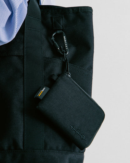 GROCERY CORDURA TOTE BAG/ BLACK