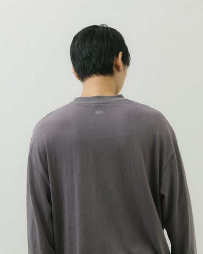 Aim Higher Club College Unisex Long Tee/ Grey