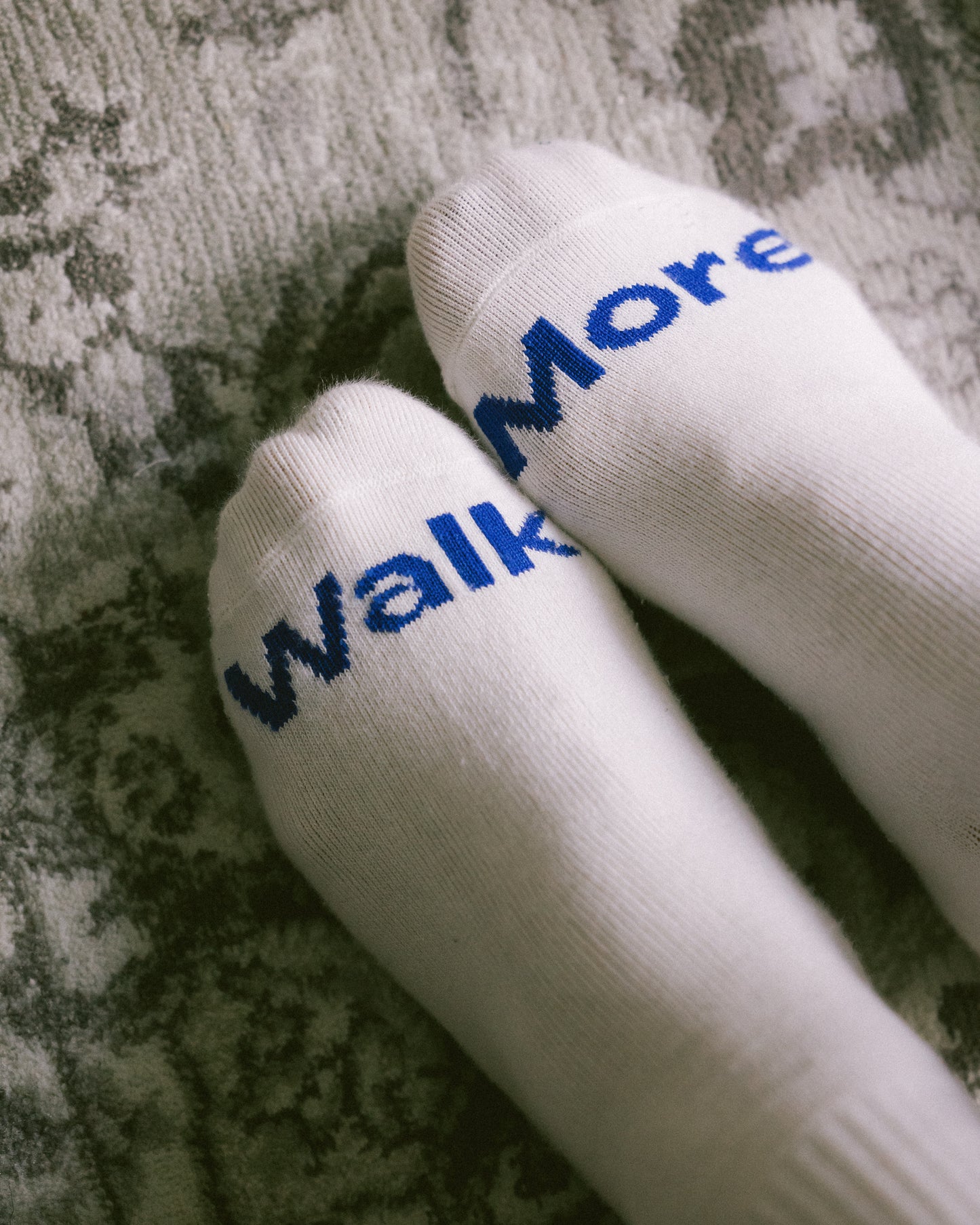 Aim Higher Club Walk More Socks - Walk More slogan detail at bottom of socks