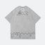 GROCERY X ICECREAM RUNNING DOG SNOW WASHED INVOICE POCKET TEE/ WASHED GREY