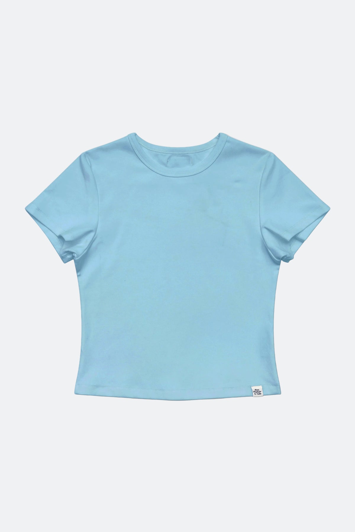 Aim Higher Club Essential Fitted Tee/ Vintage Sky Blue