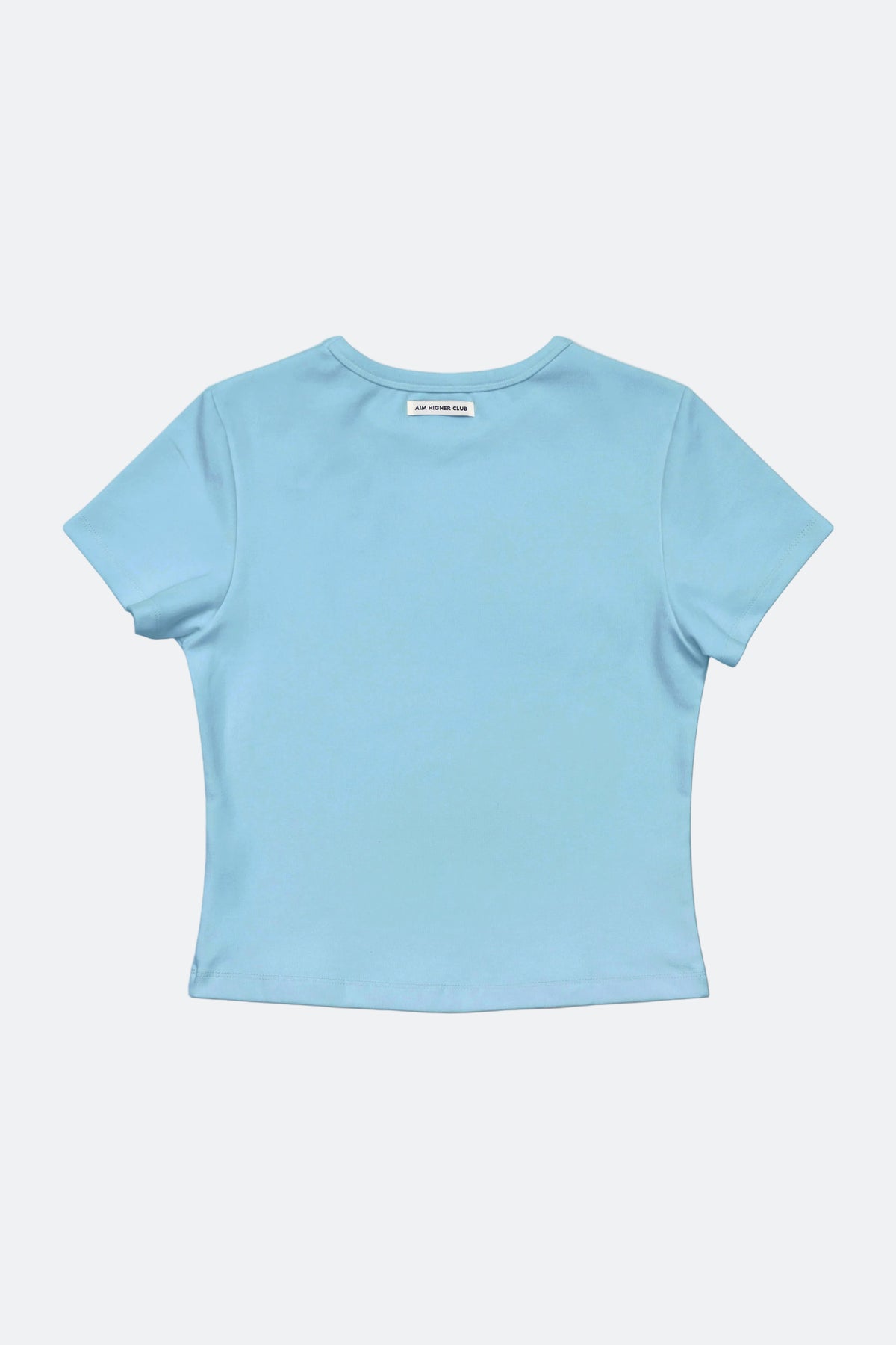 Aim Higher Club Essential Fitted Tee/ Vintage Sky Blue