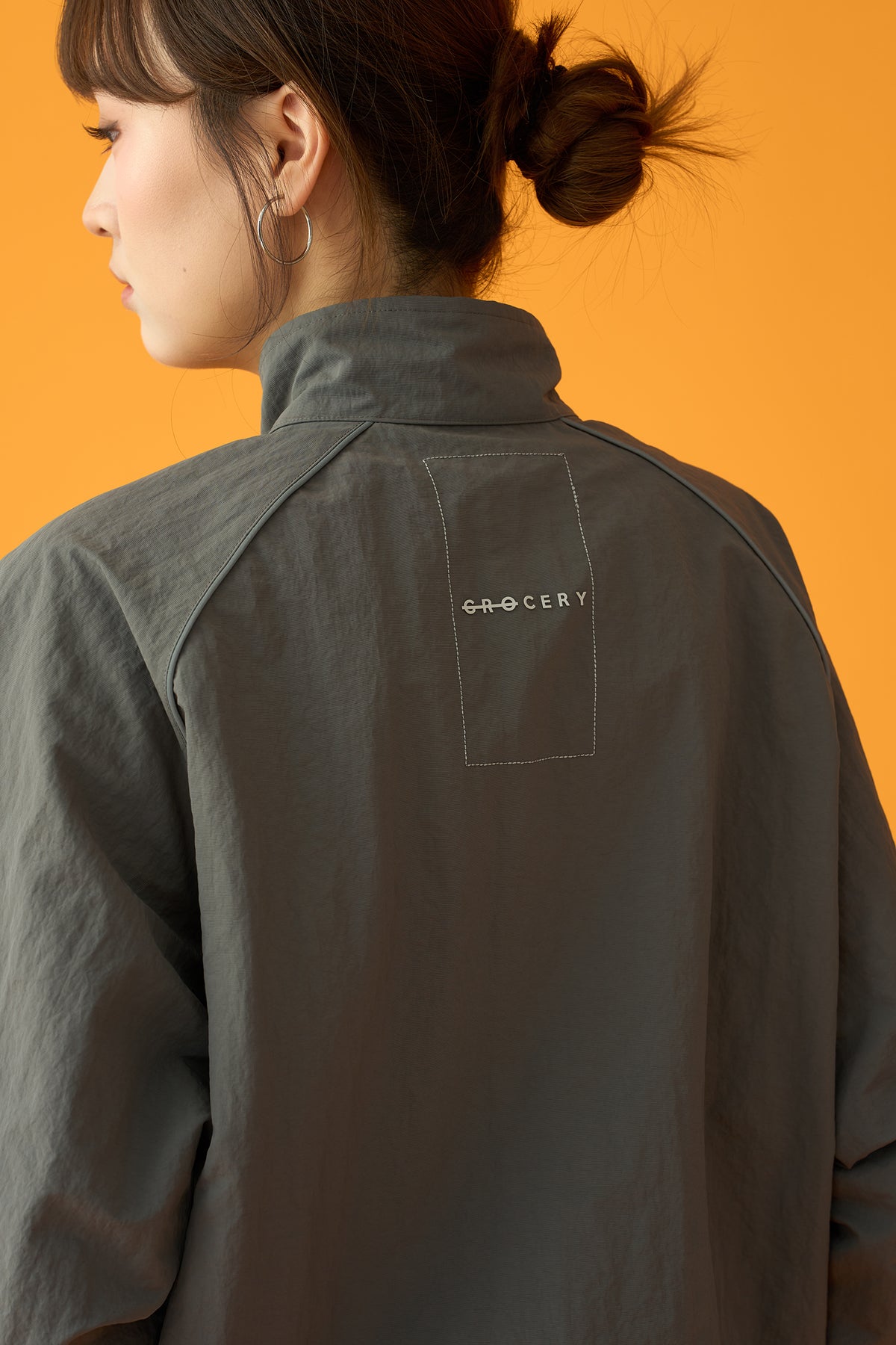 GROCERY BASIC TRACK JACKET/ CHARCOAL