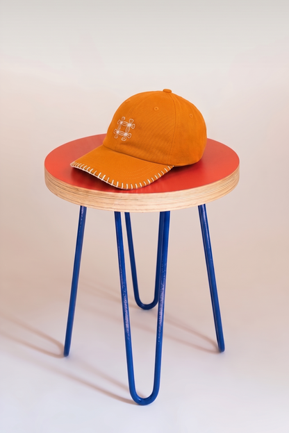 ANYHEX #BRIGHT STITCHING CAP/ ORANGE