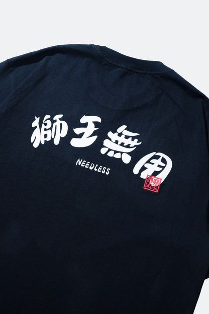 NEEDLESS SS26 SIGNATURE REGULAR TEE/ BLACK