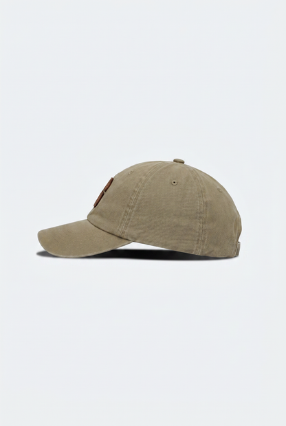 GROCERY LIGHT WASHED G LOGO CAP/ SAND
