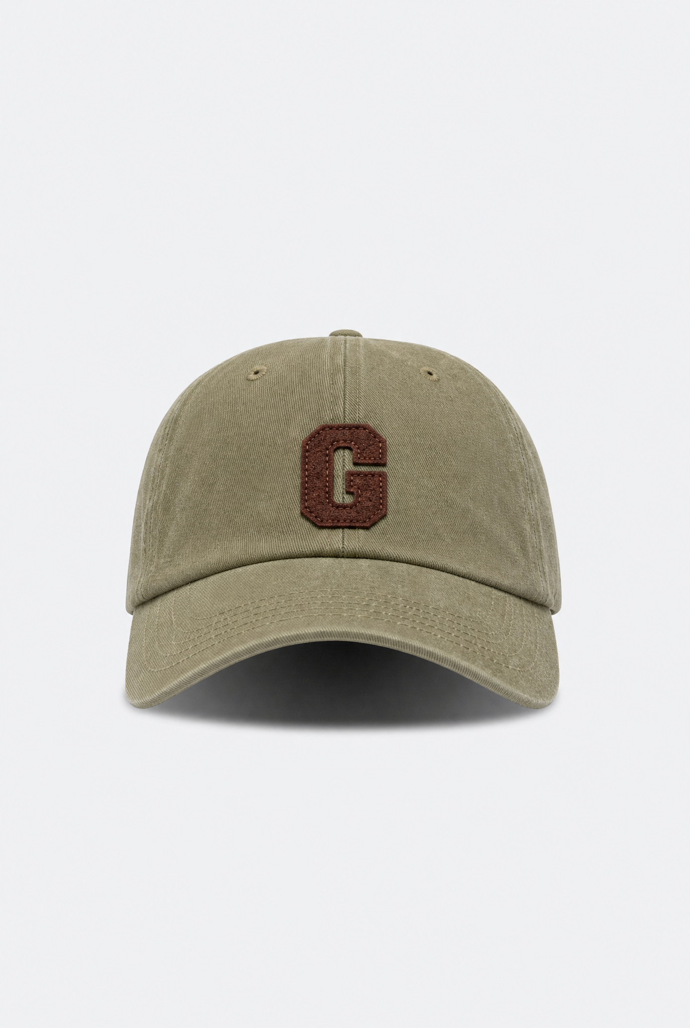 GROCERY LIGHT WASHED G LOGO CAP/ SAND