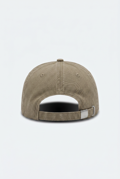 GROCERY LIGHT WASHED G LOGO CAP/ SAND
