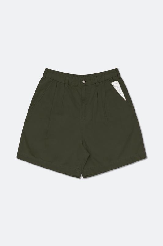 GROCERY WASHED CHINO SHORTS/ OLIVE