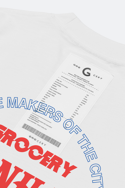 GROCERY x BANH MI YOU GOT TASTE GRAPHIC TEE/ WHITE