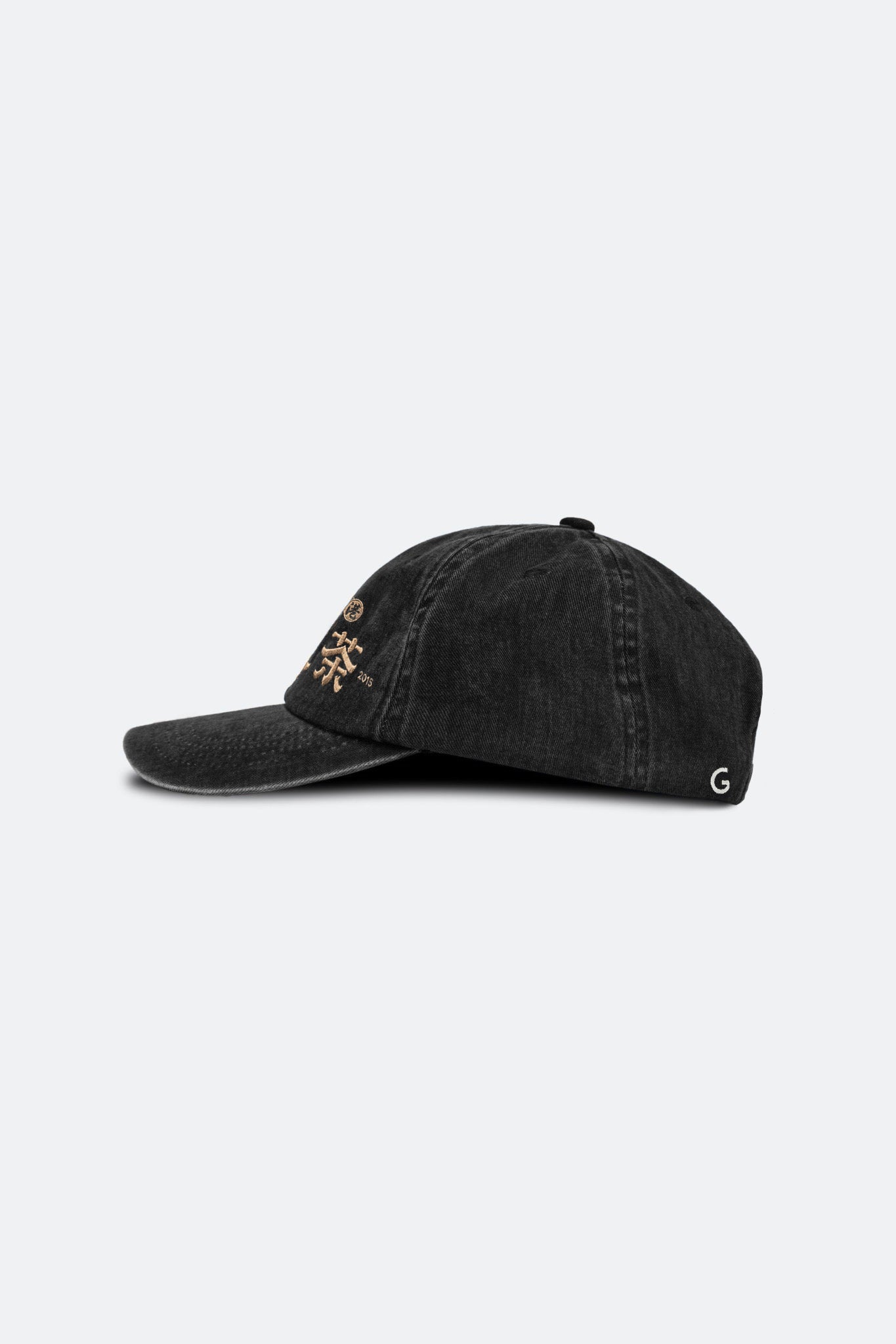 GROCERY x GWEILO BEER EMBROIDERY WASHED CAP/ BLACK
