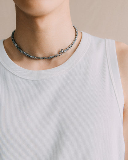 GROCERY INVOICE TANK TOP/ WHITE