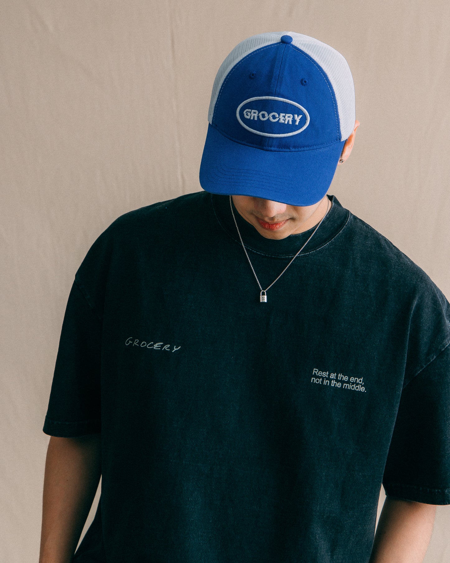 GROCERY KB 6.0 CHAMPIONSHIP WASHED TEE BY ADAM LISTER/ BLACK
