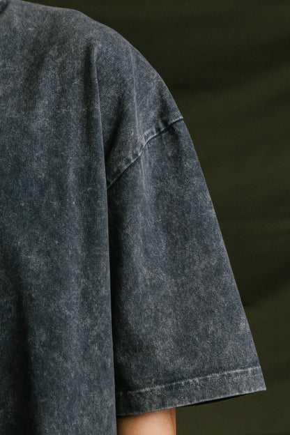 GROCERY SMALL LOGO WASHED TEE/ CHARCOAL