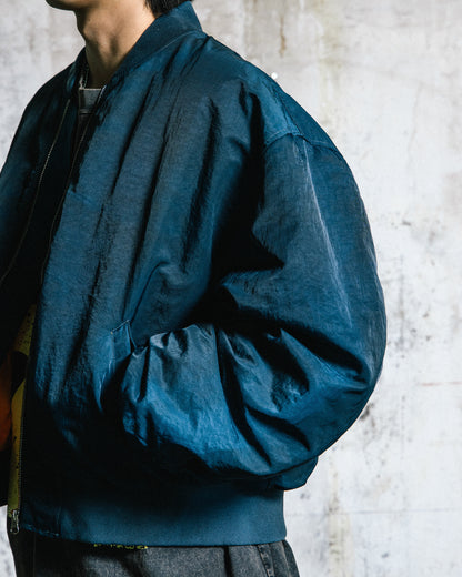 GROCERY WASHED MA-1 BOMBER JACKET/ DIRTY NAVY