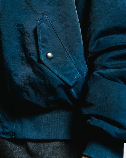 GROCERY WASHED MA-1 BOMBER JACKET/ DIRTY NAVY