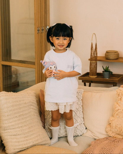 GROCERY | KUROMI KIDS MY BEDROOM GRAPHIC TEE/ WHITE